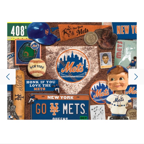 YouTheFan MLB New York Mets Retro Series Puzzle - 500 pc. - Picture 2 of 6